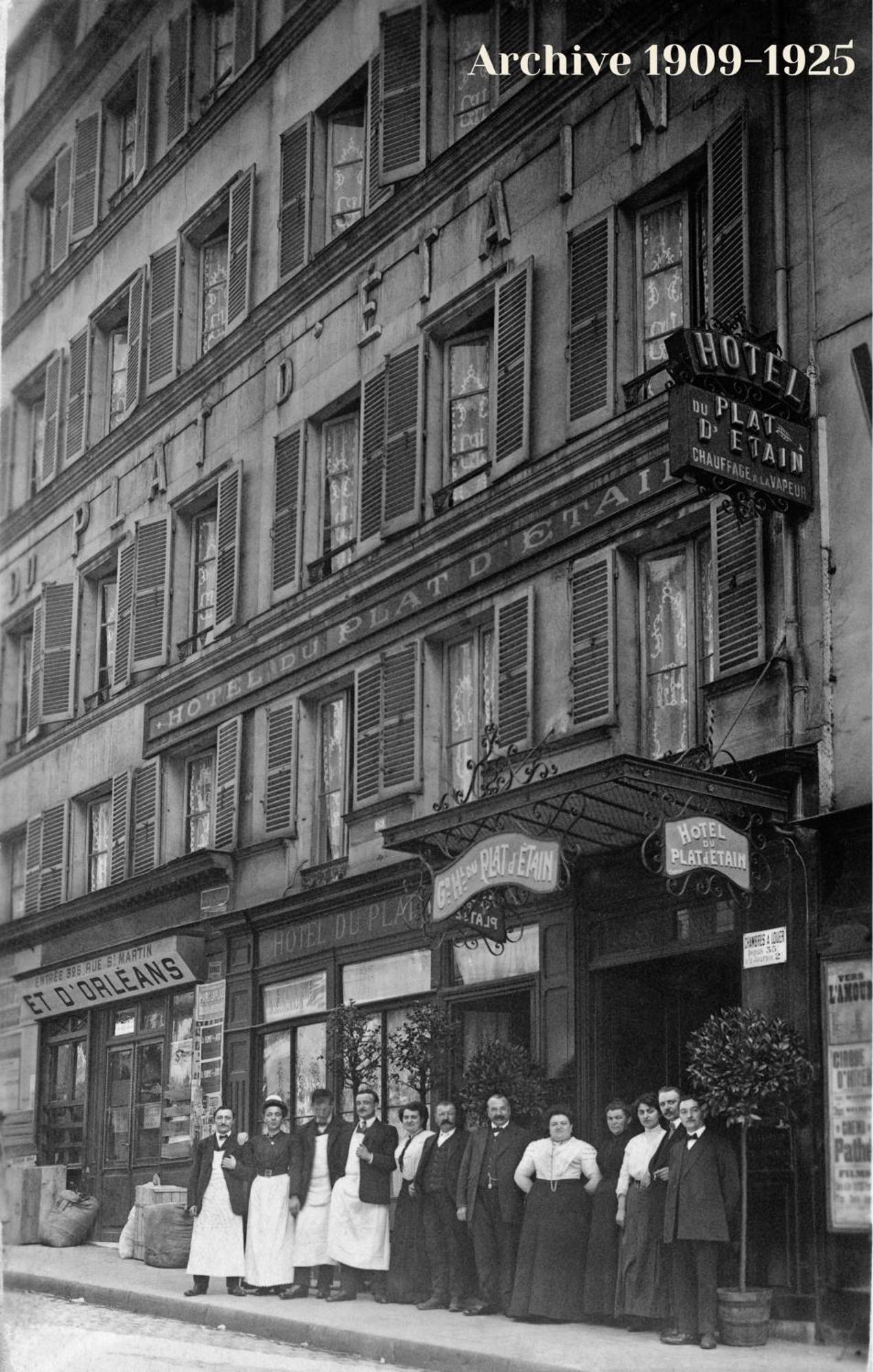 Hotel Du Plat D'Etain París Exterior foto